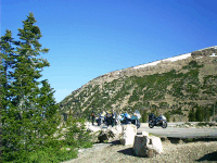 Riding Mirror Lake Highway, UT