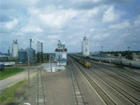 Union Pacific Hauling Crushed Stone, Cozad, NE