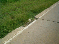 Curb, Pony Bridge, El Reno, OK