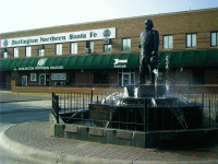Statue of Jim Hill, Havre, MT