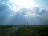 The Big Sky West of Havre, MT
