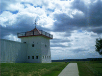 Blockhouse, Fort Union, ND