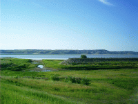 Boat-Launch Channel, Lake Sakakawea, Lewis & Clark State Park, ND