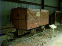 Mine Cart for Explosives, Iron Mountain, MI
