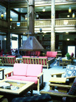 Atrium, Many Glacier Hotel, Glacier Park