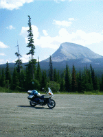 Geraldine at St. Mary Overlook, Glacier Park
