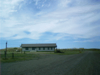 Milwaukee Road Depot, Ingomar, MT